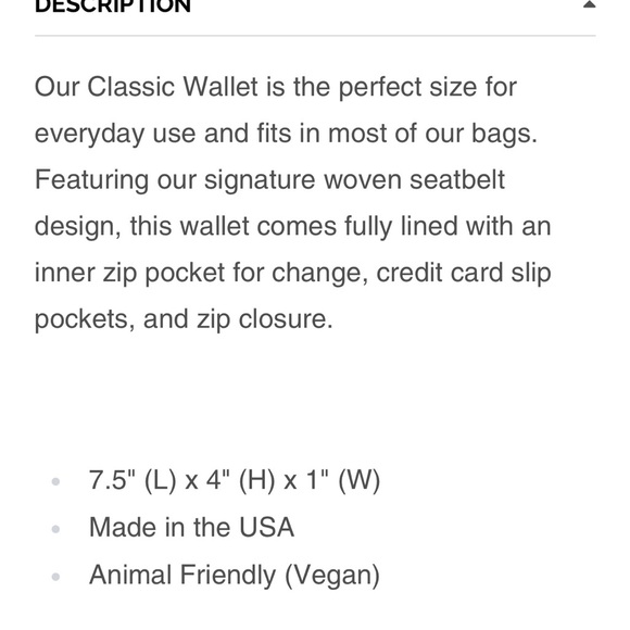 Harveys seatbelt black classic wallet - Picture 6 of 6